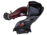 Track Series Red Kevlar/Carbon Fiber Intake System w Pro 5R Filter Black Ford F-150 Raptor R 23-26 V8-5.2L (sc) aFe Power