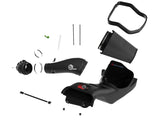 Track Series Carbon Fiber Intake System w/ Pro 5R Filter Black Ford F-150 Raptor R 23-26 V8-5.2L (sc) aFe Power