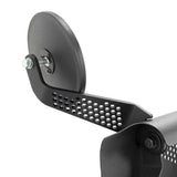 Trailline Tube Door Front Textured Black For 2007-2018 Jeep Wrangler JK Go Rhino
