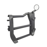 Trailline Tube Door Front Textured Black 2018-2026 Jeep Wrangler JL 2020-2025 Jeep Gladiator Go Rhino