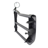 Trailline Tube Door Front Textured Black 2018-2026 Jeep Wrangler JL 2020-2025 Jeep Gladiator Go Rhino