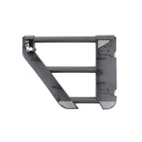 Trailline Tube Door Rear Textured Black 2018-2026 Jeep Wrangler JL 2020-2025 Jeep Gladiator Go Rhino