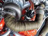 Titanium Exhaust Wrap 1/16 Inch Thick 1 Inch PPE Diesel