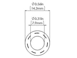 Magnum Force Replacement Fuel Hose Kit 5/16 Inch ID x 36 Inch L aFe Power
