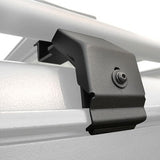 SRM Rack Mounting Kit Gutter Mount 6 PCS Textured Black 2018-2024 Jeep Wrangler Go Rhino