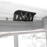 5910013T SRM Roll Bar Mounting Kit Jeep JLU Mount Textured Black 2018-2026 Jeep Wrangler Go Rhino