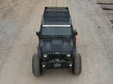 SRM400 Fabricated Customizable Steel Basket Roof Rack Textured Black Go Rhino