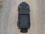 SRM400 Fabricated Customizable Steel Basket Roof Rack Textured Black Go Rhino
