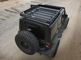 SRM400 Fabricated Customizable Steel Basket Roof Rack Textured Black Go Rhino