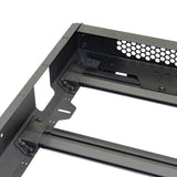 SRM400 Fabricated Customizable Steel Basket Roof Rack Textured Black Go Rhino