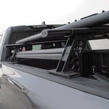 XRS Cross Bars Truck Bed Rail Kit for Full Sized Trucks without Tonneau Covers Textured Black 2007-2026 Toyota Tundra 2015-2026 Silverado/Sierra 2500 HD Go Rhino