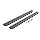 XRS Cross Bars 37 3/4 Inch Side Rail Accessory Kit Textured Black Go Rhino