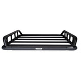 SRM500 Flat Platform Rack With Side Rail Kit Textured Black Go Rhino