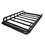 SRM500 Flat Platform Rack With Side Rail Kit Textured Black Go Rhino