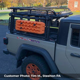 SRM600 Tubular Basket Style Roof Rack Textured Black Go Rhino