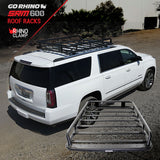 SRM600 Tubular Basket Style Roof Rack Textured Black Go Rhino