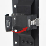 XRS/SRM 4 CORE Hi Lift Jack Mount with Clamp Textured Black Go Rhino