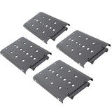 XRS/SRM 4 CORE Floor Plate Insert Kit (4PC) Textured Black Go Rhino