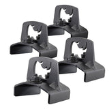 XRS/SRM Rhino Tie Down Kit (Includes Four Tie Downs) Textured Black Go Rhino