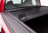 RetraxOne MX Retractable Tonneau Cover Matte One Piece Polycarbonate Finish 2007-2021 Toyota Tundra CrewMax 5' 6 inch Bed without Deck Rail System without Stake Pockets without Trail Special Edition Storage Boxes