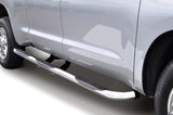 6000 Side Steps With Mounting Bracket Kit 1 Piece Wheel to Wheel Polished Stainless Steel 2009-2014 Ford F-150 Go Rhino