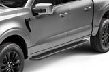 RB10 Running Boards With Mounting Brackets Textured Black 2015-2026 Ford F-150/ F-250/F-350 Go Rhino