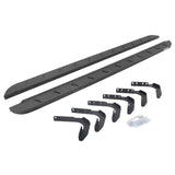 RB10 Slim Line Running Boards With Mounting Brackets Protective Bedliner Coating 1999-2016 Ford F-250/F-350 Go Rhino