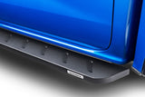 RB10 Running Boards With Mounting Brackets Textured Black 2005-2026 Nissan Frontier Go Rhino