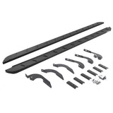 RB10 Slim Line Running Boards with Mounting Brackets Kit Textured Black 2024-2026 Toyota Tacoma Go Rhino