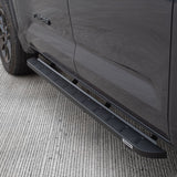 RB10 Slim Line Running Boards With Mounting Brackets Textured Black 2022-2026 Toyota Tundra Go Rhino