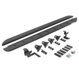 RB10 Slim Line Running Boards With Mounting Brackets Protective Bedliner Coating 2018-2018 Jeep Wrangler JK Go Rhino