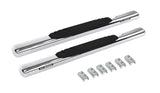 4 Inch OE Xtreme Series SideSteps Boards Only Polished Stainless Steel 1999-2026 Ford F-250/F-350 2002-2008 Dodge Ram 1500/2500/3500 Go Rhino