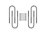 2011-2025 Ford F-250/F-350 Super Duty Rear U-Bolt Kit Icon Vehicle Dynamics