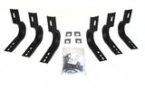 OE Xtreme Side Steps Mounting Brackets Only Textured Black 2007-2013 Chevrolet Avalanche 2007-2018 Silverado/Sierra Go Rhino
