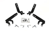 OE Xtreme Side Steps Mounting Brackets Only Textured Black 2010-2014 Chevrolet Equinox 2010-2014 GMC Terrain Go Rhino