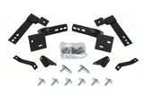 OE Xtreme Side Steps Mounting Brackets Only Textured Black 2008-2013 Nissan Rogue Go Rhino