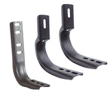 OE Xtreme Side Steps Mounting Brackets Only Textured Black 2015-2018 Ram 1500 Go Rhino