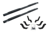 4 Inch OE Xtreme SideSteps With Mounting Bracket Kit Textured Black 2007-2013 Silverado/Sierra 1500 Go Rhino