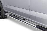 4 Inch OE Xtreme SideSteps With Mounting Bracket Kit Polished Stainless Steel 2015-2026 Ford F-150/ F-250/F-350 Go Rhino