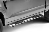 4 Inch OE Xtreme SideSteps With Mounting Bracket Kit Polished Stainless Steel 2015-2026 Ford F-150/ F-250/F-350 Go Rhino