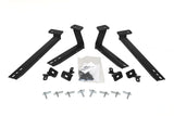 OE Xtreme Side Steps Mounting Brackets Only Textured Black 2011-2013 Kia Sportage Go Rhino