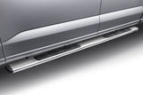 5 Inch OE Xtreme Low Profile SideSteps With Mounting Bracket Kit Polished Stainless Steel 2015-2026 Ford F-150/ F-250/F-350 Go Rhino