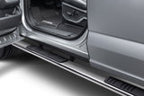 5 Inch OE Xtreme Low Profile SideSteps With Mounting Bracket Kit Polished Stainless Steel 2015-2026 Ford F-150/ F-250/F-350 Go Rhino