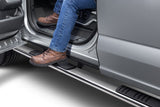 5 Inch OE Xtreme Low Profile SideSteps With Mounting Bracket Kit Polished Stainless Steel 2015-2026 Ford F-150/ F-250/F-350 Go Rhino