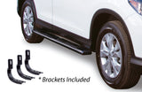 5 Inch OE Xtreme Low Profile SideSteps With Mounting Bracket Kit Black Powder Coat 2011-2013 Kia Sportage Go Rhino