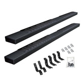 6 Inch OE Xtreme II SideSteps With Mounting Bracket Kit Textured Black 2019-2026 Ford Ranger Go Rhino