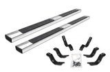 6 Inch OE Xtreme II SideSteps With Mounting Bracket Kit Polished Stainless Steel 2007-2013 Silverado/Sierra 1500 Go Rhino