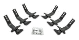 6 Inch OE Xtreme II SideSteps With Mounting Bracket Kit Polished Stainless Steel 2015-2026 Ford F-150/ F-250/F-350 Standard Cab Go Rhino