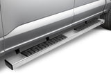 6 Inch OE Xtreme II SideSteps With Mounting Bracket Kit Polished Stainless Steel 2015-2026 Ford F-150/ F-250/F-350 Crew Cab Go Rhino