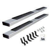 6 Inch OE Xtreme II SideSteps With Mounting Bracket Kit Polished Stainless Steel 2022-2026 Toyota Tundra Go Rhino